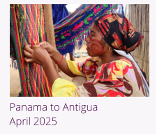 Panama to Antigua April 2025