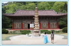 9 storey stone pagoda